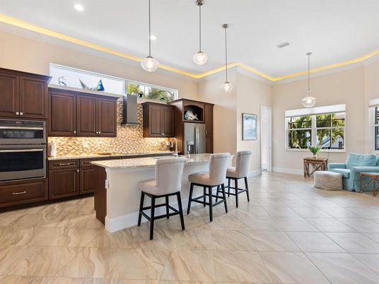 Interior, Kitchen, Pendant Lights, Recessed Lighting