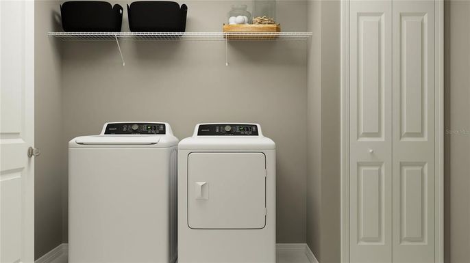 Interior, Utility Closets, Washer