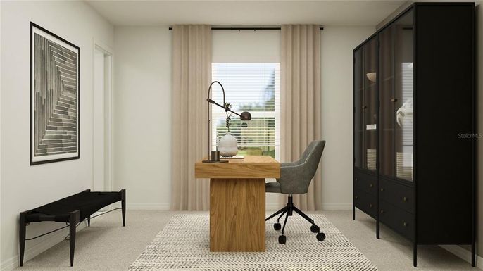 Home Office, Interior