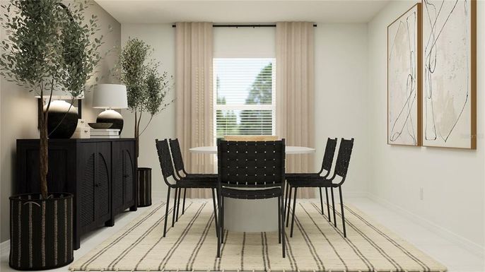Dining room, Interior