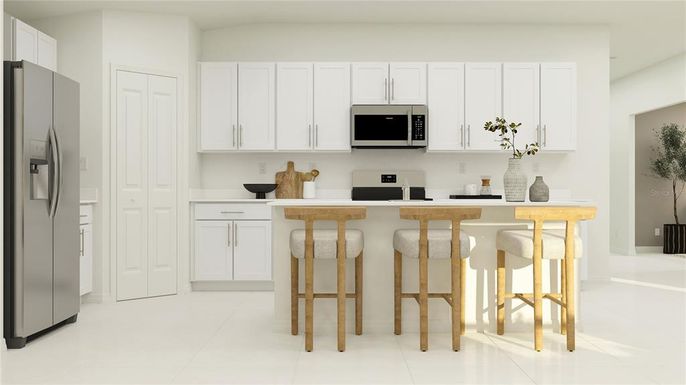 Interior, Kitchen, Stainless Steel Appliances