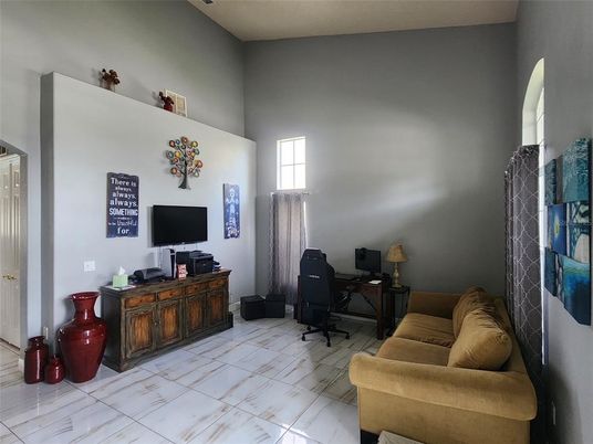 Home Office, Interior, Marble