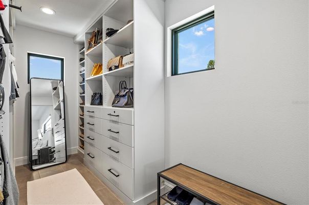 Interior, Recessed Lighting, Walk-in Closets, Wood Texture Flooring