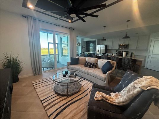 Dining room, Interior, Kitchen, Living room, Pendant Lights, Recessed Lighting, Stainless Steel Appliances