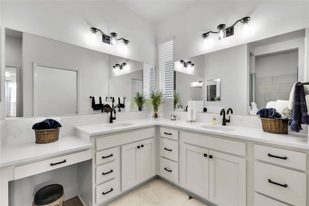 Bathroom, Dual Sink Vanities, Interior