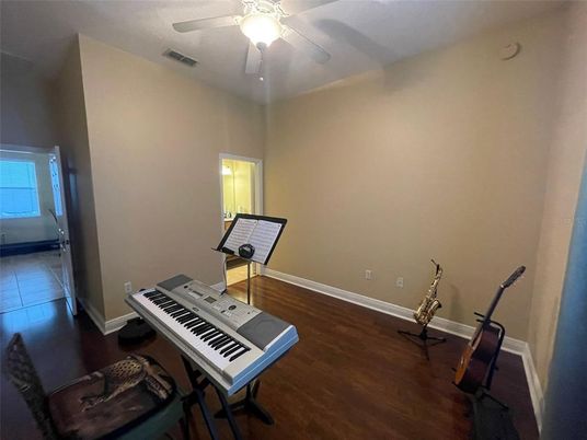 Interior, Piano, Wood Texture Flooring