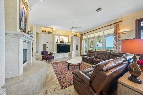 Fireplace, Interior, Living room, Water