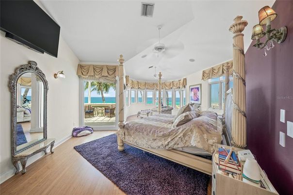 Bedroom, Interior, Water, Wood Texture Flooring