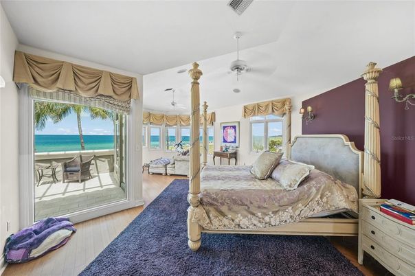 Bedroom, Interior, Water, Wood Texture Flooring