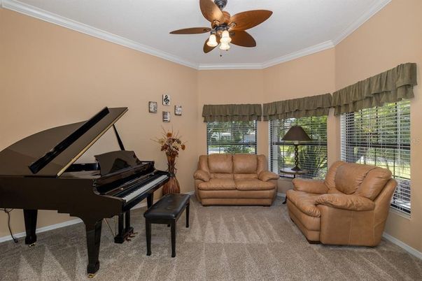 Interior, Living room, Piano