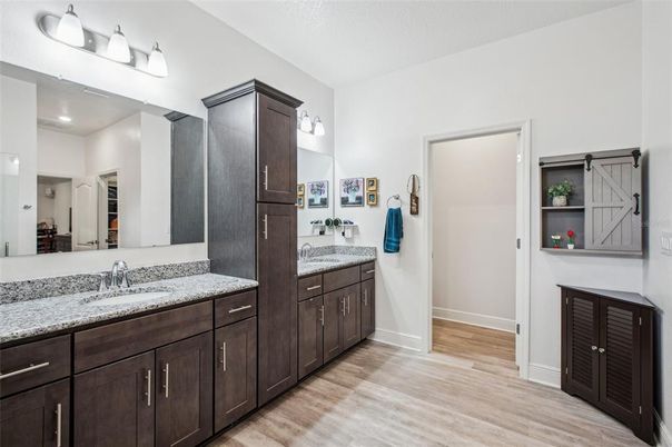 Bathroom, Interior, Wood Texture Flooring