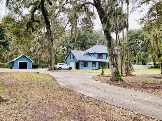 Backyard, Detached Garage, Exterior