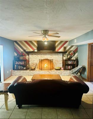 Fireplace, Interior, Stone Walls