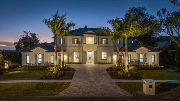 Backyard, Exterior, Facade, French Provincial