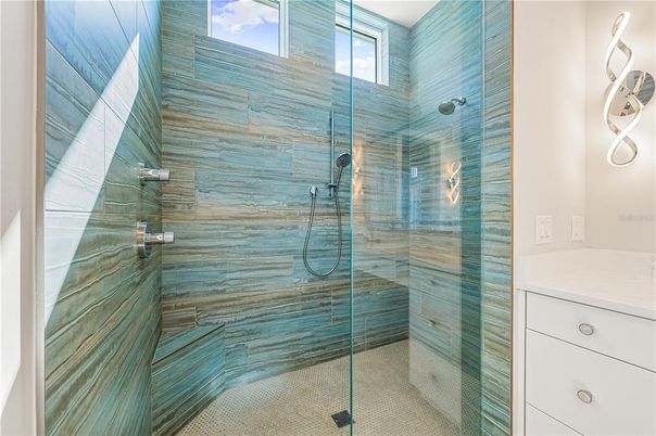Bathroom, Glass Shower, Interior