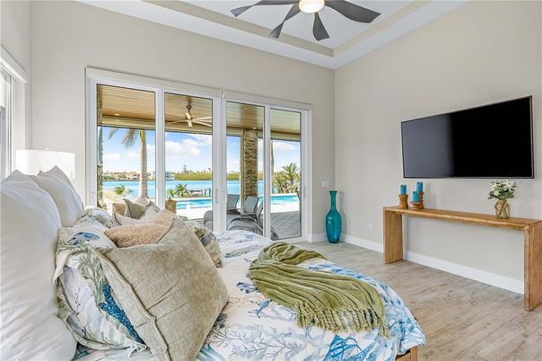 Bedroom, Interior, Living room, Water, Wood Texture Flooring