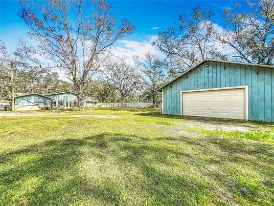 Backyard, Detached Garage, Exterior