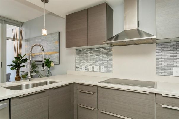 Interior, Kitchen, Pendant Lights, Stainless Steel Appliances