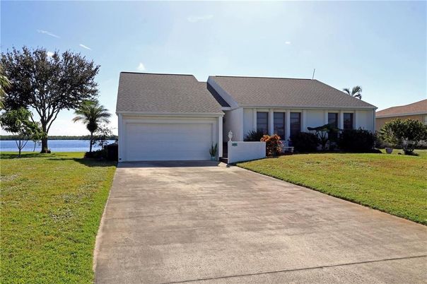 Attached, Backyard, Exterior, Facade, Water, Ranch