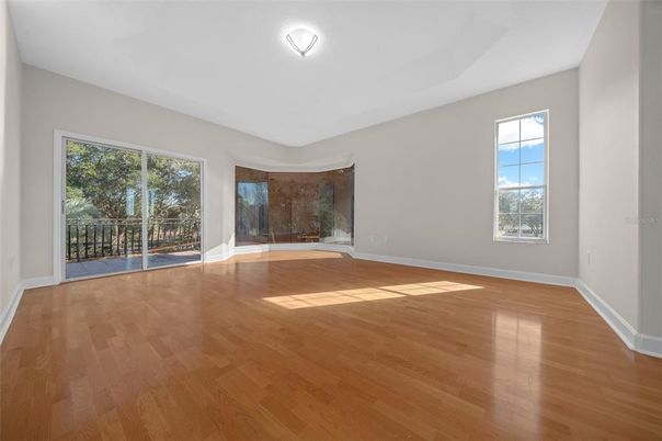 Empty room, Interior, Wood Texture Flooring