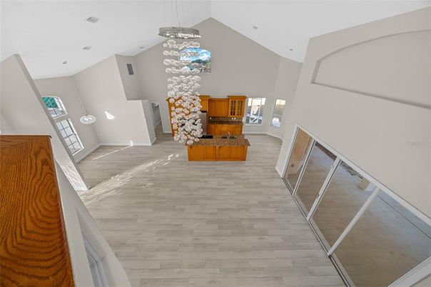 Interior, Pendant Lights, Wood Texture Flooring