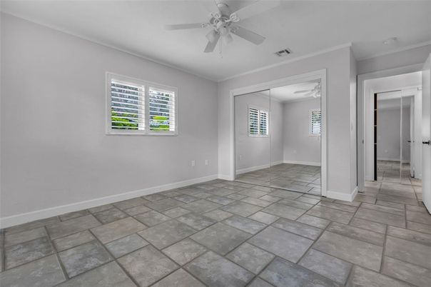 Empty room, Interior