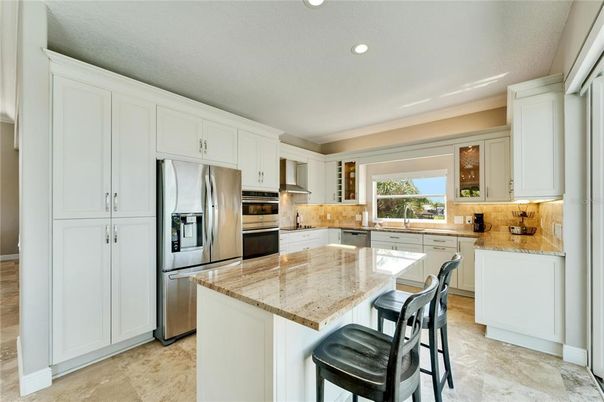 Interior, Kitchen, Recessed Lighting, Stainless Steel Appliances