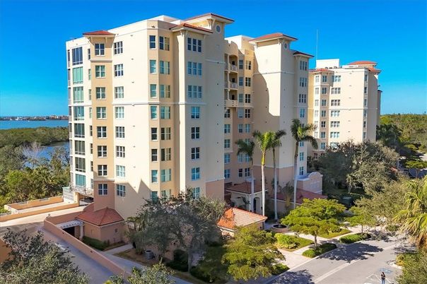 Exterior, Facade, Water, Condo Building