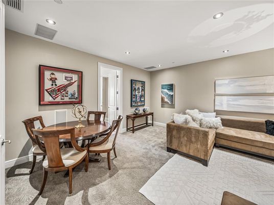Dining room, Interior, Recessed Lighting