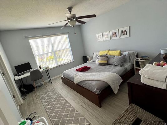Bedroom, Home Office, Interior, Wood Texture Flooring