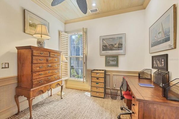 Home Office, Interior, Recessed Lighting