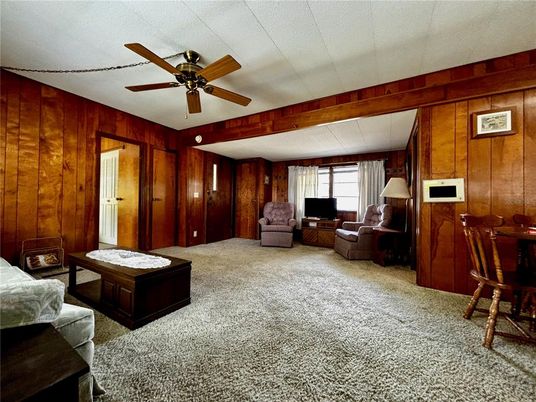 Interior, Living room, Wooden Walls