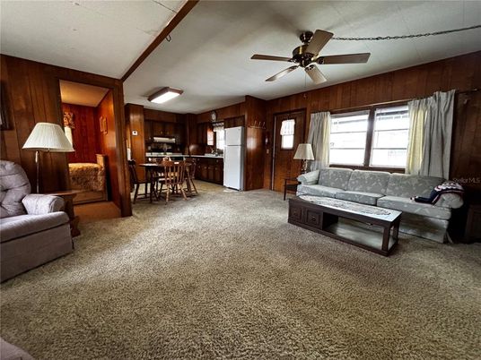 Dining room, Interior, Kitchen, Living room, Wooden Walls