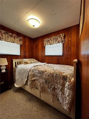 Bedroom, Interior, Wooden Walls