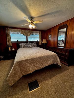 Bedroom, Interior, Wooden Walls