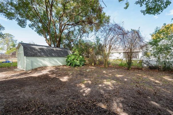Backyard, Detached Garage, Exterior