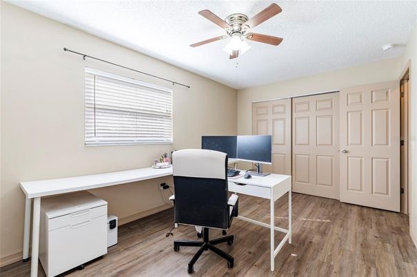 Home Office, Interior, Wood Texture Flooring