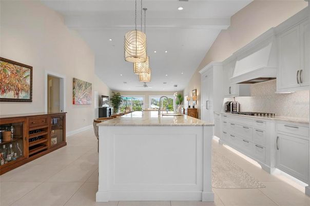 Interior, Kitchen, Pendant Lights, Recessed Lighting