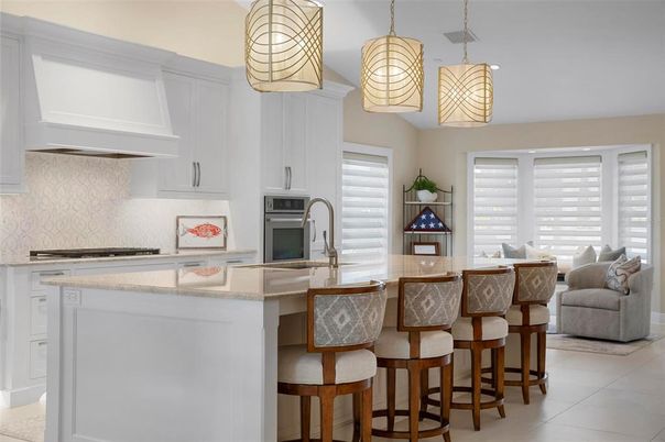 Interior, Kitchen, Pendant Lights, Stainless Steel Appliances