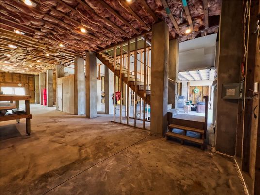 Interior, Wooden Beams