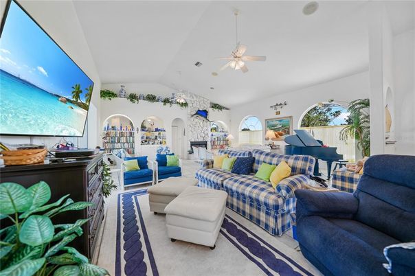 Fireplace, Interior, Living room, Piano