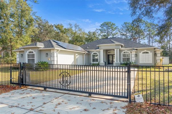 Attached, Exterior, Facade, Solar Panels, French Provincial