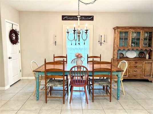 Chandelier, Dining room, Interior