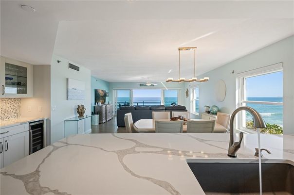 Interior, Living room, Pendant Lights, Water, Wood Texture Flooring