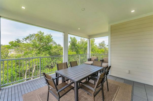 Dining room, Interior, Recessed Lighting, Sun Room