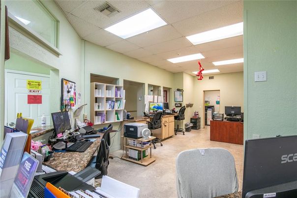 Home Office, Interior, Recessed Lighting