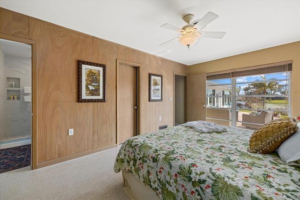 Bedroom, Interior, Wooden Walls