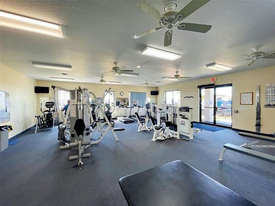 Fitness Equipment, Gym, Interior