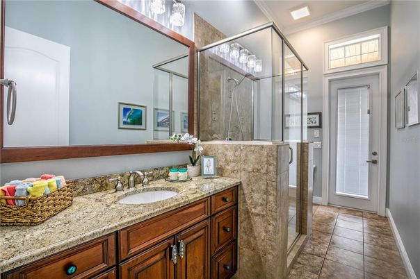 Bathroom, Glass Shower, Interior