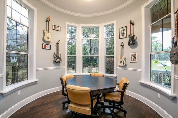 Dining room, Interior, Wood Texture Flooring